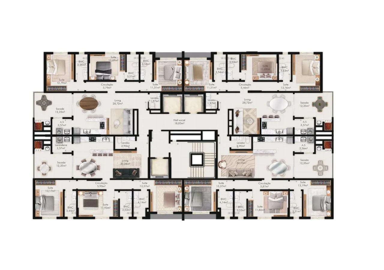 Imagem Apartamento à venda com 124m2 por R$ 2.000.000,00