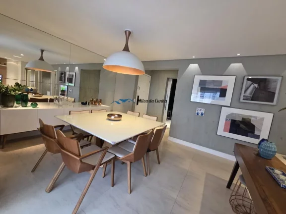 Imagem Lindo Apartamento para Venda no Condomínio Clube Domo Life, com 3 dormitórios, com 123m², 2 vagas, varanda Gourmet, Centro de São Bernardo do Campo
