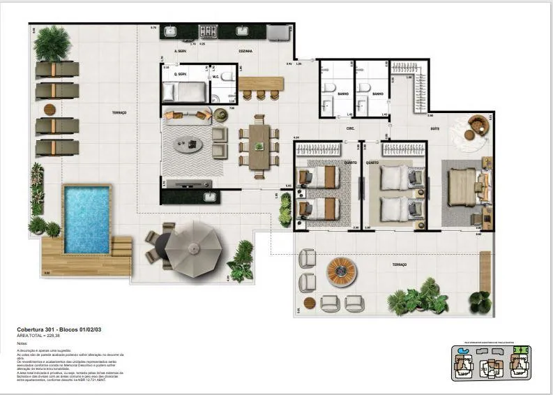 Imagem Vila Gaudí Apartamentos de Luxo na Região Oceânica Lazer