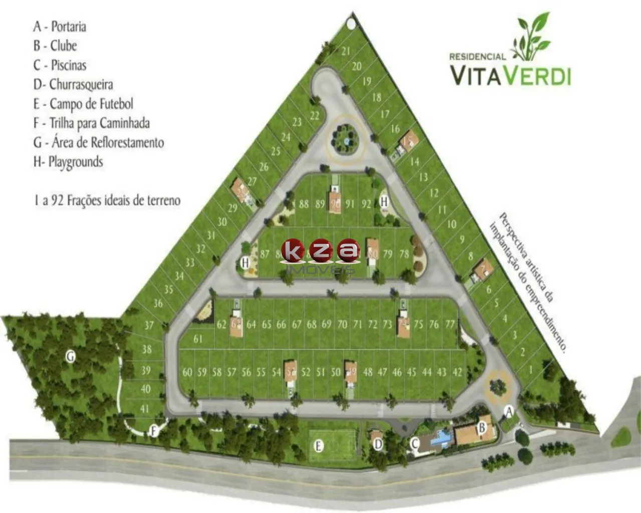 Imagem Terreno com 300m à venda em condomínio, pronto para construir, em Valinhos-SP - 300m² no Condomínio Vitta Verdi!