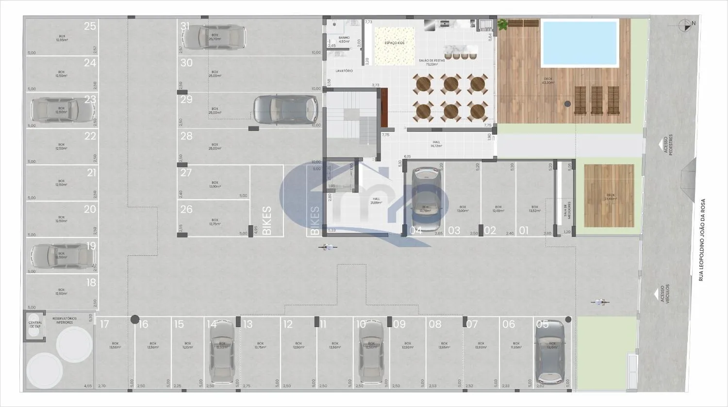 Imagem Apartamento a venda com 2 dormitorios na Praia da Cal em Torres/RS