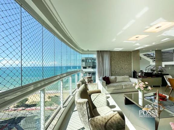 Imagem Deslumbrante Cobertura Duplex à Beira-Mar!