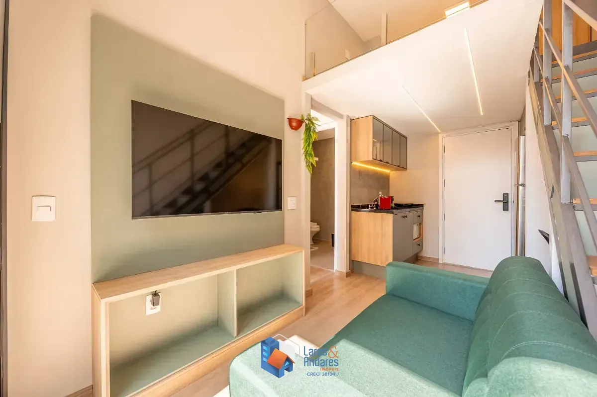 Imagem Studio para venda em Santo Amaro com 1 quarto, sendo 1 suíte, 53m²
