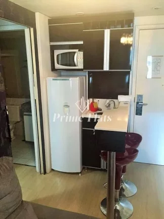 Imagem Flat disponível para locação no Hotel Slaviero Essential São Paulo Moema, com 26m², 1 dormitório e 1 vaga