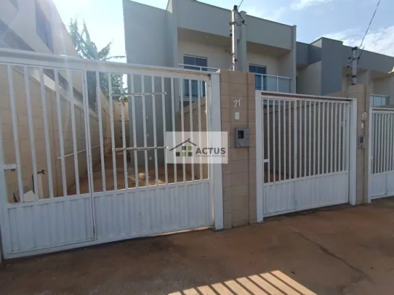 Imagem Casa Geminada nova com 2 quartos no bosque