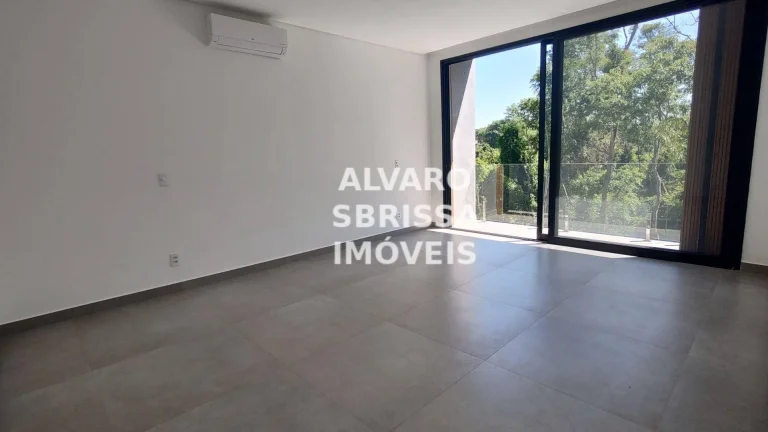 Imagem Casa ampla com arquitetura moderna à venda 3.000 m2 5 suítes no Condomínio Fazenda Vila Real em Itu SP - Casa de alto padrão integrada a natureza