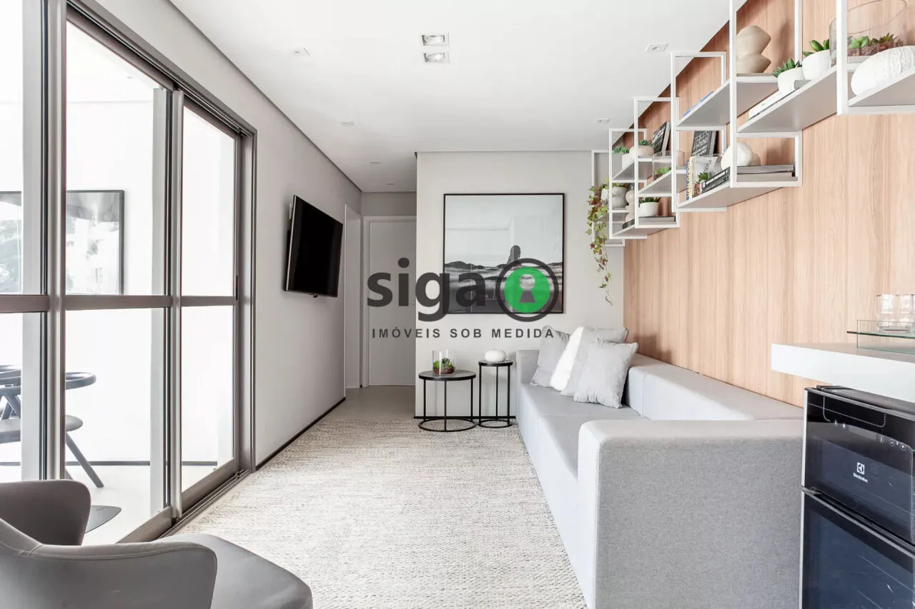 Imagem 63m² no Brooklin com Suíte e Vaga | Um dos Menores m² do Bairro
