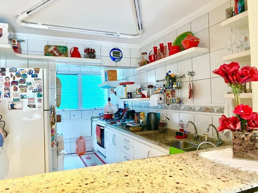Imagem Apartamento de 100m², Localização privilegiada! Jardim Tres Marias, Enseada Guarujá - SP.