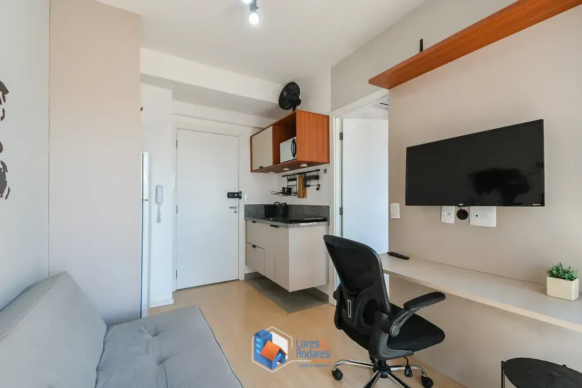 Imagem Apartamento para venda em Vila Nova Conceição com 1 quarto, sendo 1 suíte, 27m²