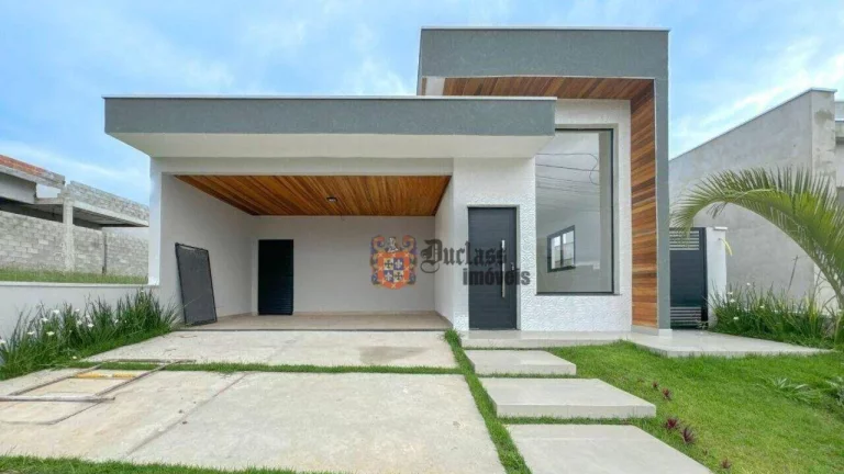 Foto do imóvel Casa com 3 dormitórios à venda, 135 m² por R$ 1.050.000,00 - Residencial Malibu - Caçapava/SP