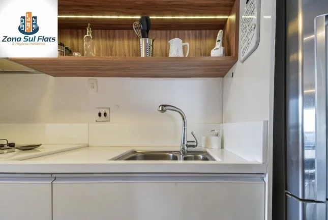 Imagem Apartamento à Venda No Campo Belo Com 1 Suíte e 1 Vaga - Semi-Mobiliado