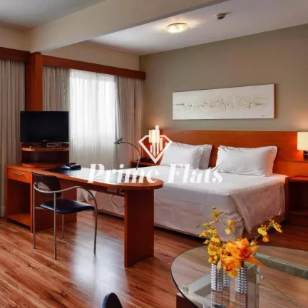 Imagem Flat disponível para venda no Paraíso Suites by Charlie, com 34m², 1 dormitório e 1 vaga de garagem