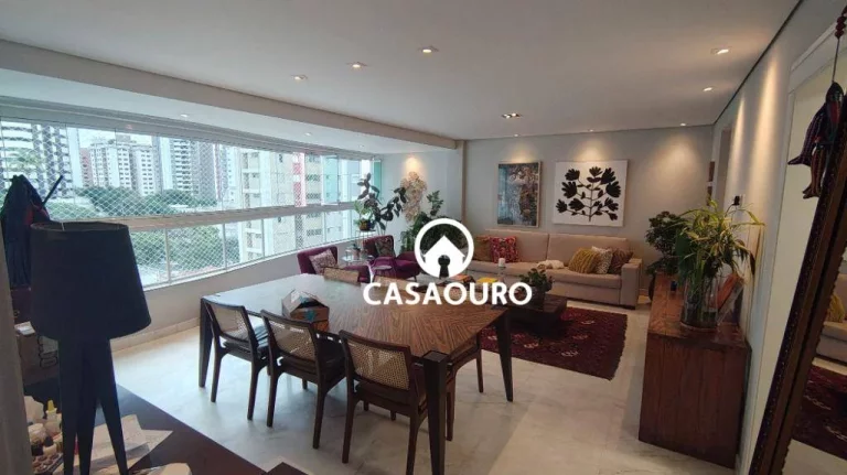 Imagem Apartamento com 4 quartos à venda, 127 m² por R$ 2.060.000 - Funcionários - Belo Horizonte/MG