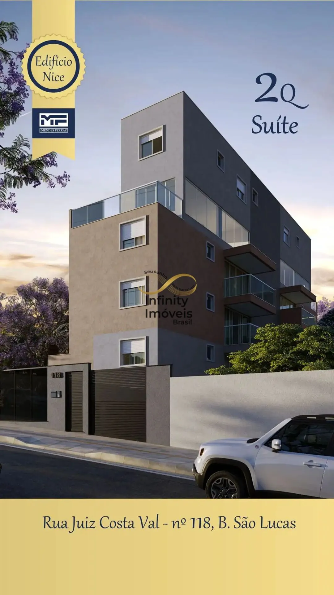 Imagem EDIFICIO NICE - Apartamento à venda no bairro São Lucas - Belo Horizonte/MG