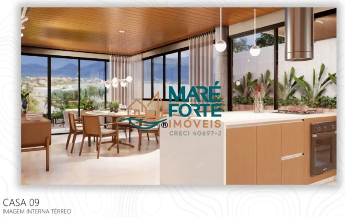 Imagem CASA ALTO PADRÃO EM CONDOMINIO (PERTINHO DO MAR E INTEGRADO A NATUREZA))