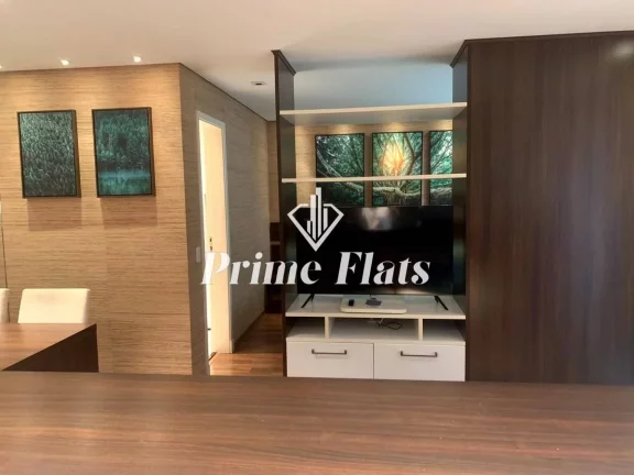 Imagem Flat disponível para locação no Edifício Mandarim no Brooklin, com 50m², 1 dormitório e 1 vaga