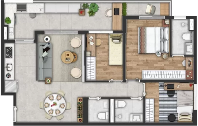 Imagem Apartamento à venda no bairro Butantã - São Paulo/SP