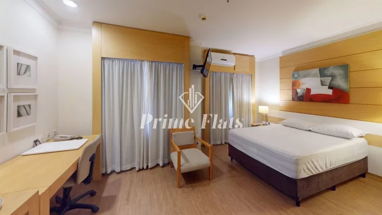 Imagem Flat disponível para locação no Suites Congonhas by Atlantica, com 29m², 1 dormitório e 1 vaga de garagem