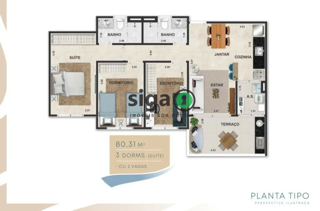 Imagem APARTAMENTO A VENDA NO GUAJURA SP