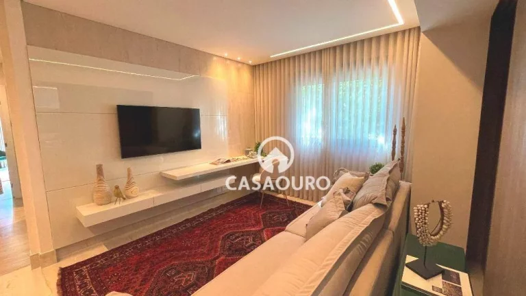Imagem Apartamento com 4 quartos à venda, 166 m² - Serra - Belo Horizonte/MG