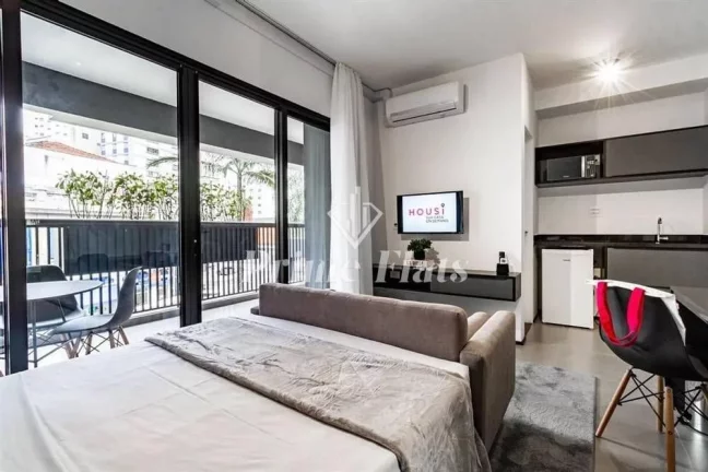 Imagem Flat disponível para venda no Condomínio VN Nova Higienópolis, com 33m², 1 dormitório e 1 vaga