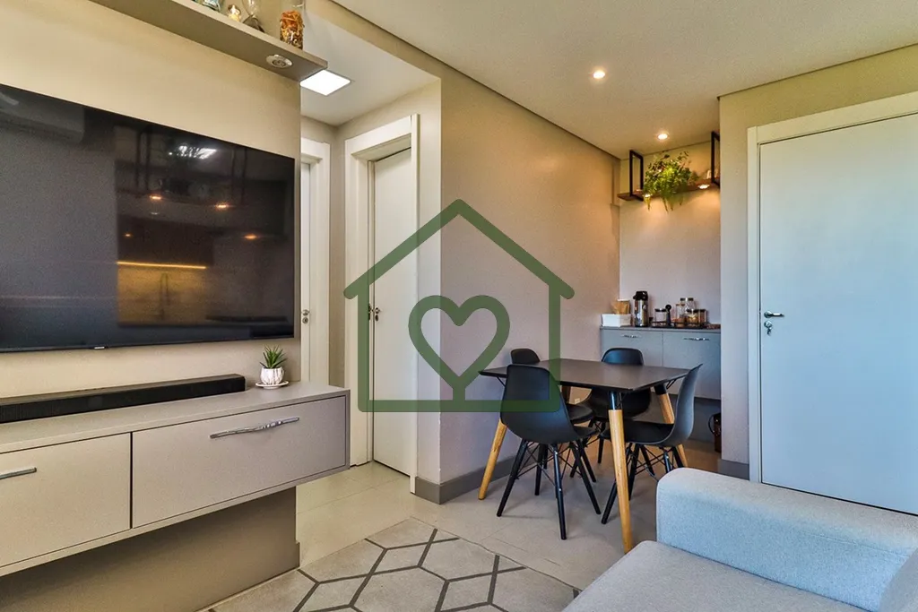 Imagem Excelente apartamento à venda no Vivaz Ecoville. 
Localizado na Alameda Três de Outubro, no bairro...