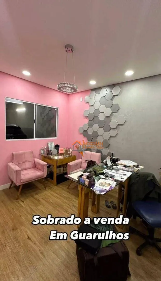 Imagem Sobrado com 2 dormitórios à venda, 216 m² por R$ 630.000,00 - Jardim Monte Carmelo - Guarulhos/SP