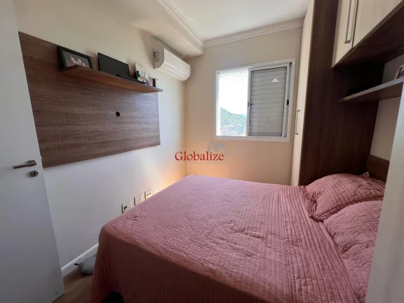 Imagem Apartamento 2 dormitórios, 1 suíte, no residencial Acquaplay todo planejado com 1 vaga de garagem demarcada no Marapé em Santos por R$ 599.000,00