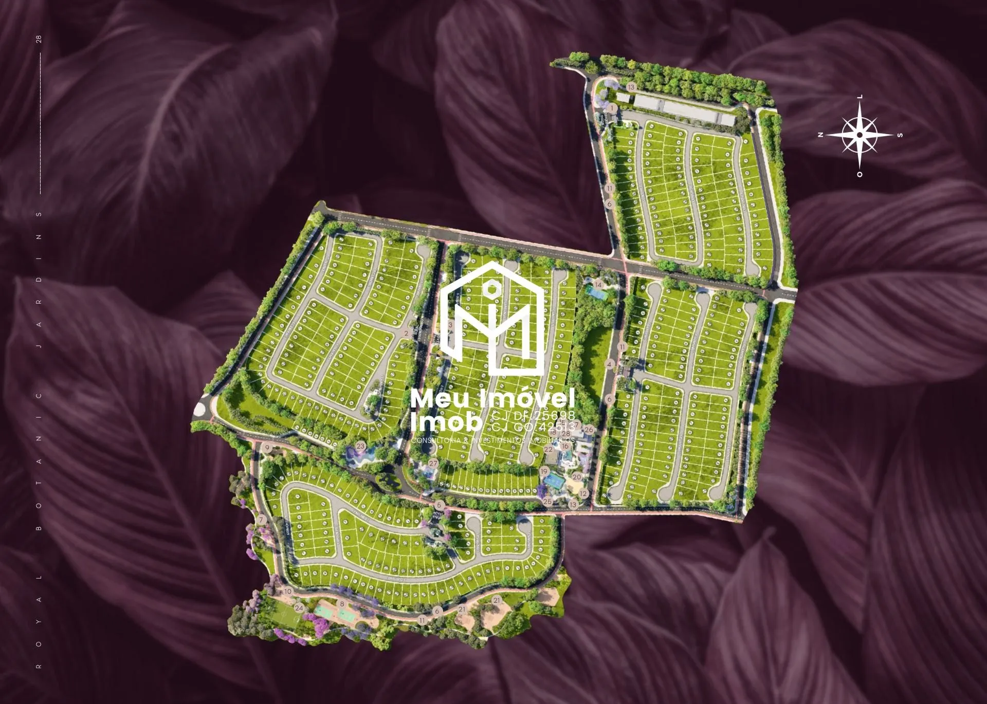 Imagem Lote Royal Botanic Jardins 380m² no Jardim Botânico