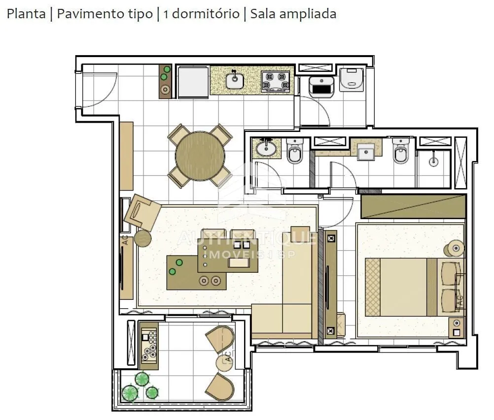 Imagem JUST BRIGADEIRO BELA VISTA - Apartamento à venda no bairro Bela Vista - São Paulo/SP, Zona Central