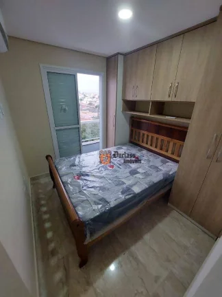 Imagem Cobertura com 3 dormitórios à venda, 124 m² por R$ 799.000 - Vila Scarpelli - Santo André/SP