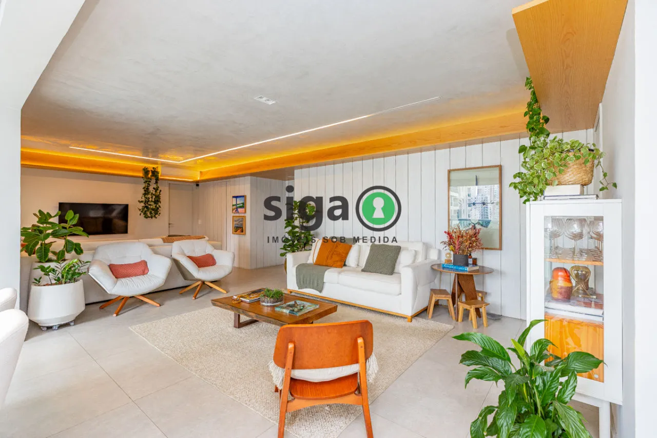 Imagem Apartamento alto padrão no Campo Belo, 161m², 3 suítes, condomínio clube