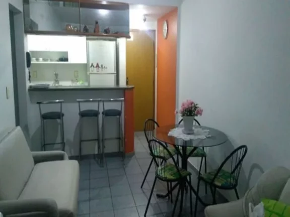 Imagem Apartamento com 1 quarto e sala para temporada