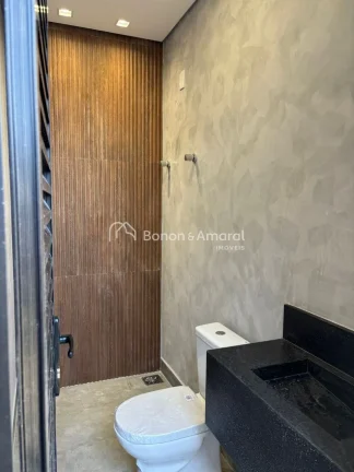 Imagem Casa em obras, entregue com planejados no Condomínio Terras da Estância, Paulínia. Condomínio co...