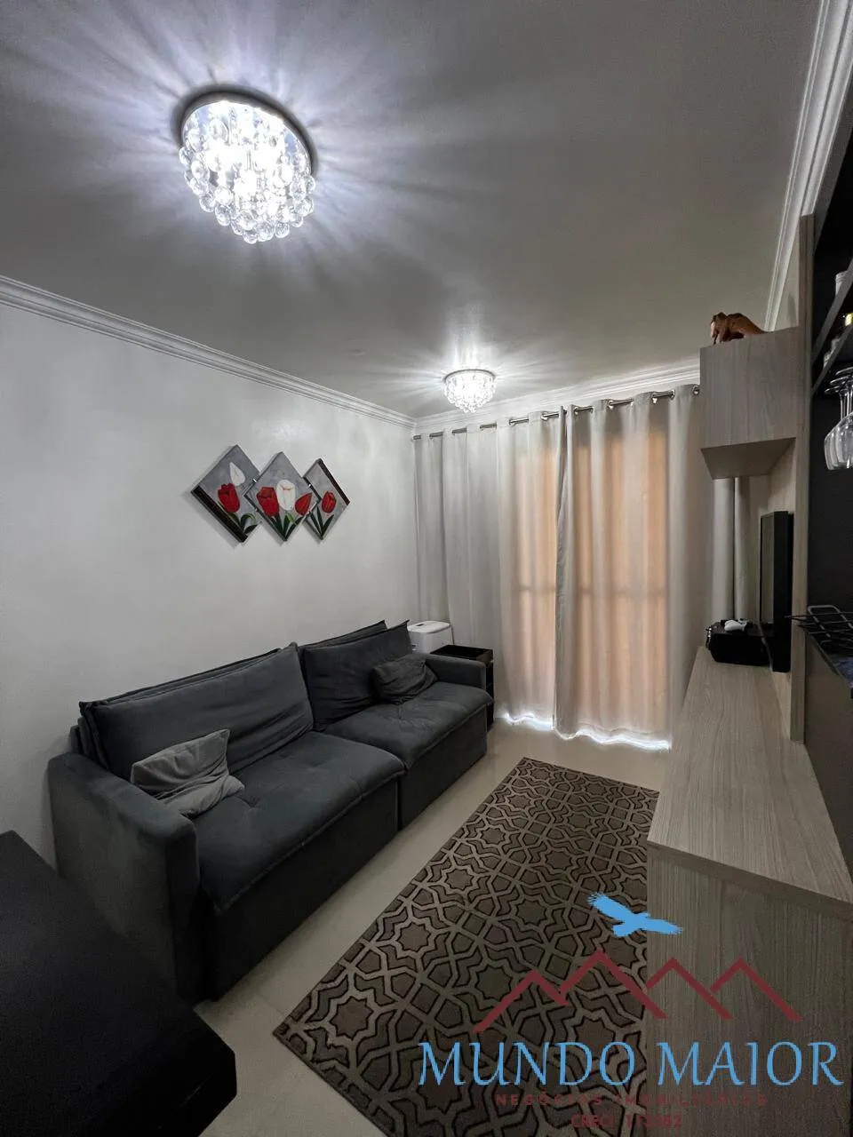 Imagem "APARTAMENTO PRONTO PARA MORAR! 45 m², 2 DORMS, 1 VAGA, COBERTURA 8º