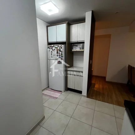 Imagem Apartamento Semimobiliado Porteira Fechada no Saguaçú