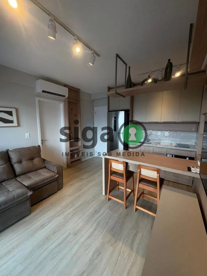 Imagem Apartamento mobiliado e decorado com 34m² e 1 suíte - Moema - São Paulo/SP
