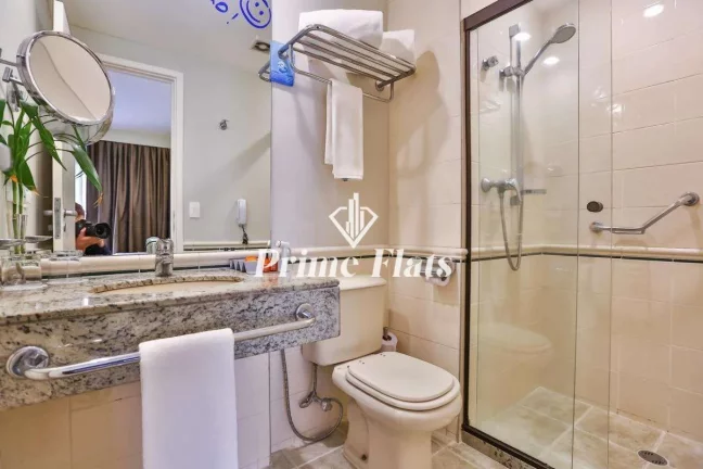 Imagem Flat disponível para venda DoubleTree by Hilton Sao Paulo Itaim, com 1 dormitório e 1 vaga de garagem