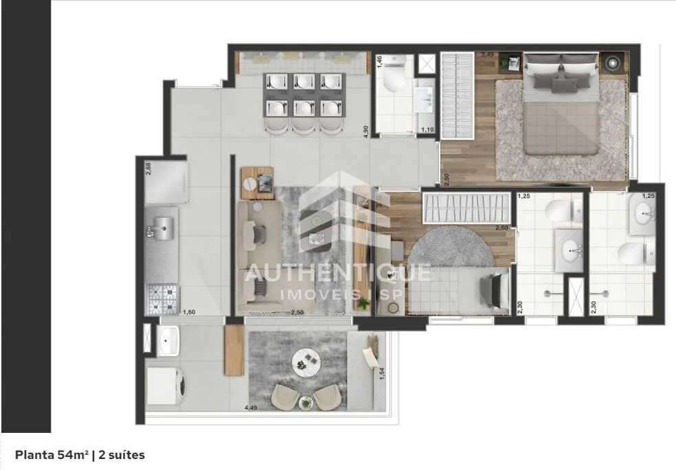 Imagem Tempus Moema - Apartamento à venda no bairro Moema - São Paulo/SP, Zona Sul
