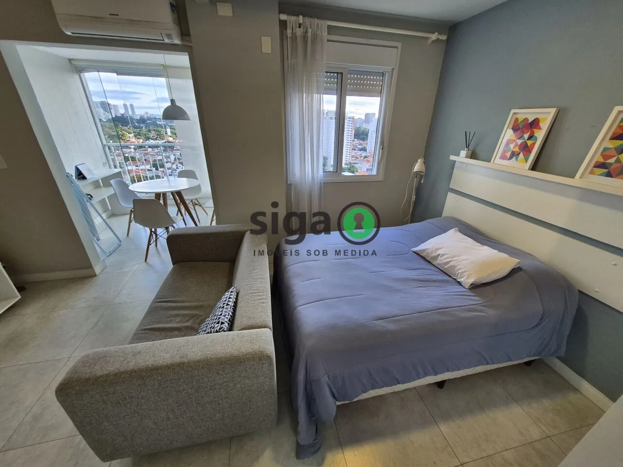Imagem Apartamento para locação na Chácara Santo Antônio 1 quarto