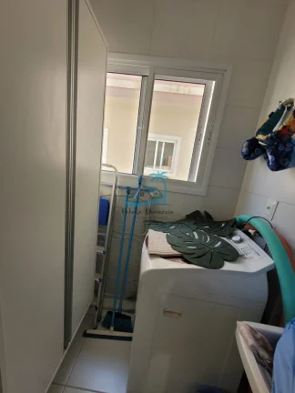 Imagem Apartamento mobiliado com 2 dormitórios e varanda gourmet a venda a 400 metros da orla de Itaguá em Ubatuba.