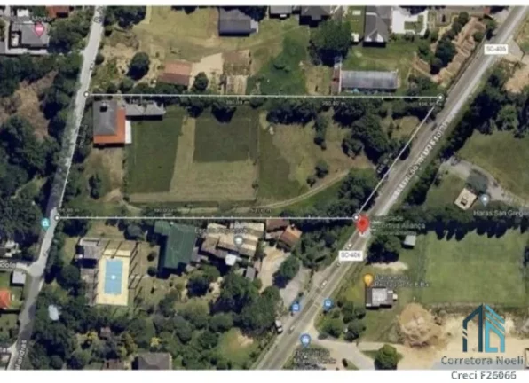 Imagem Terreno plano 9.540,57 m2, COM ESCRITURA PUBLICA / REGISTRO DE IMOVEL, no Rio Vermelho, Florianópolis /SC