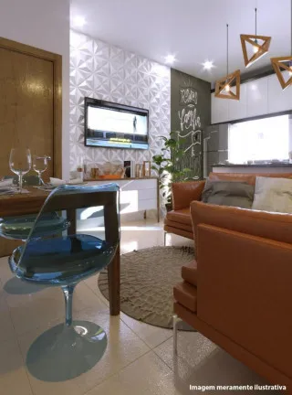 Imagem Apartamento com 2 Quartos à Venda, 47 m² em Mogi Moderno - Mogi das Cruzes