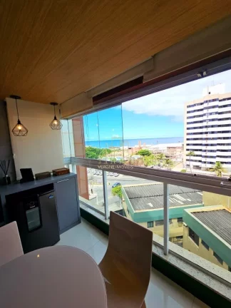 Foto do imóvel Lindo apartamento decorado vista mar quarto e sala varanda gourmet a venda