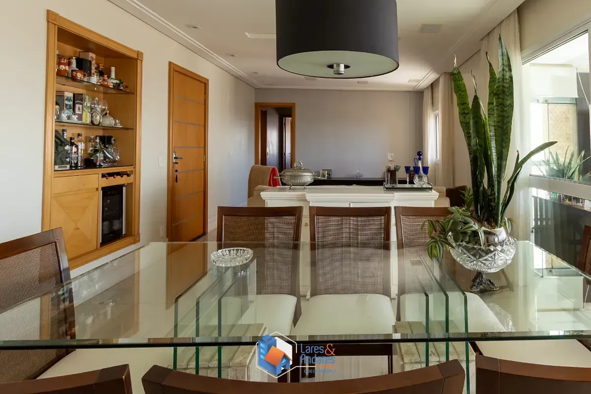 Imagem Apartamento para venda em Chácara Santo Antônio (Zona Leste) com 3 quartos, sendo 2 suítes, 179m²