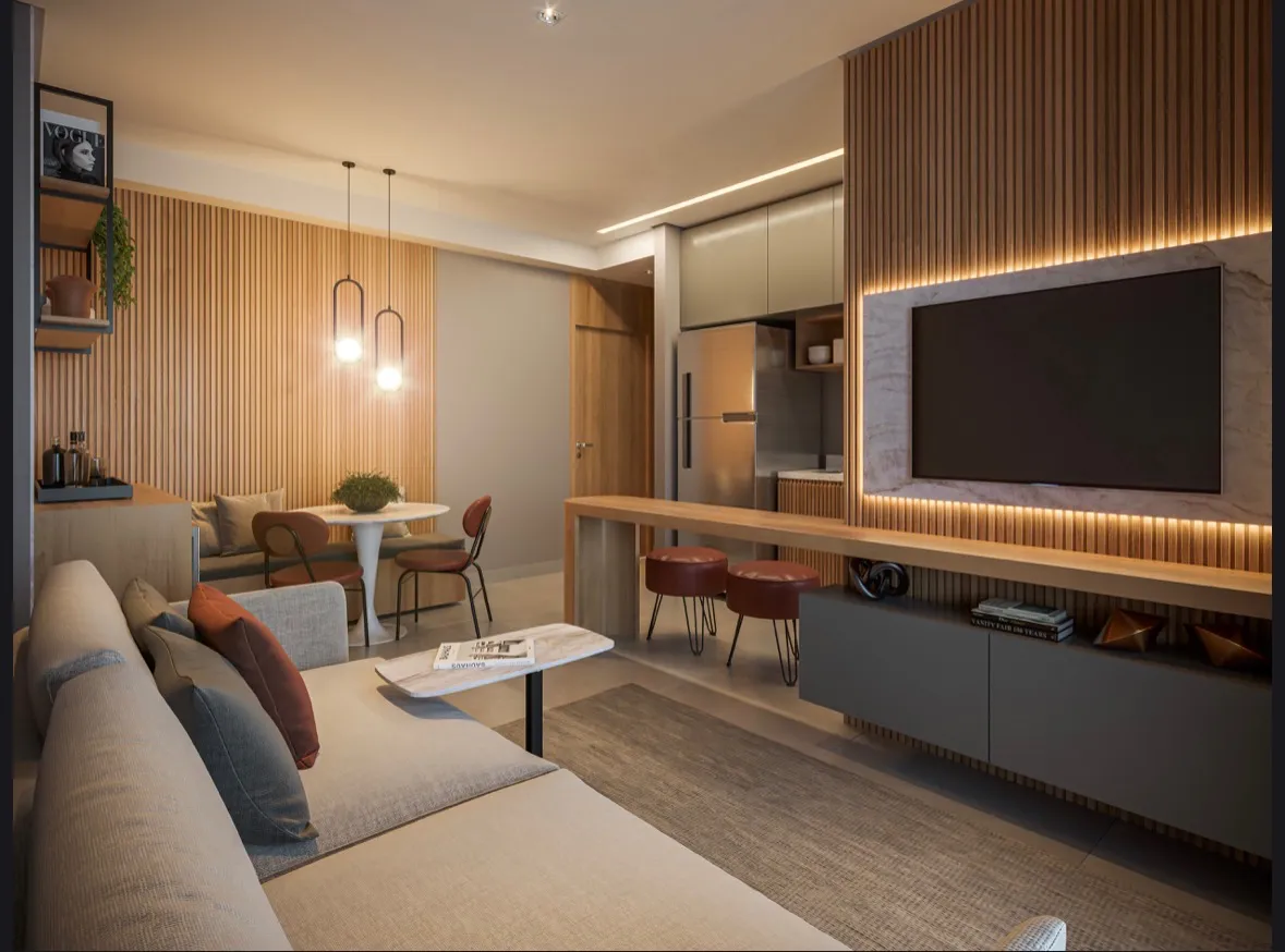 Imagem Apartamento para venda em Chácara Califórnia com 2 quartos, sendo 1 suíte, 70m2