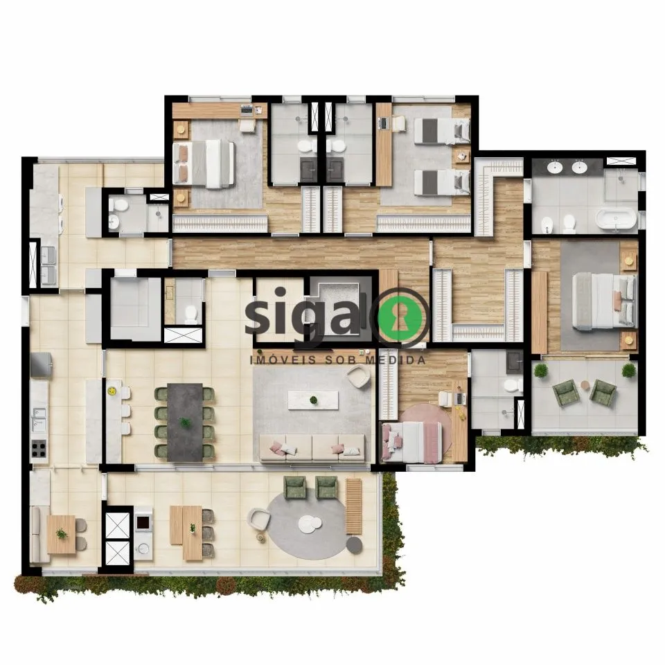 Imagem Apartamento para venda em Moema 04 Suítes, São Paulo - SP