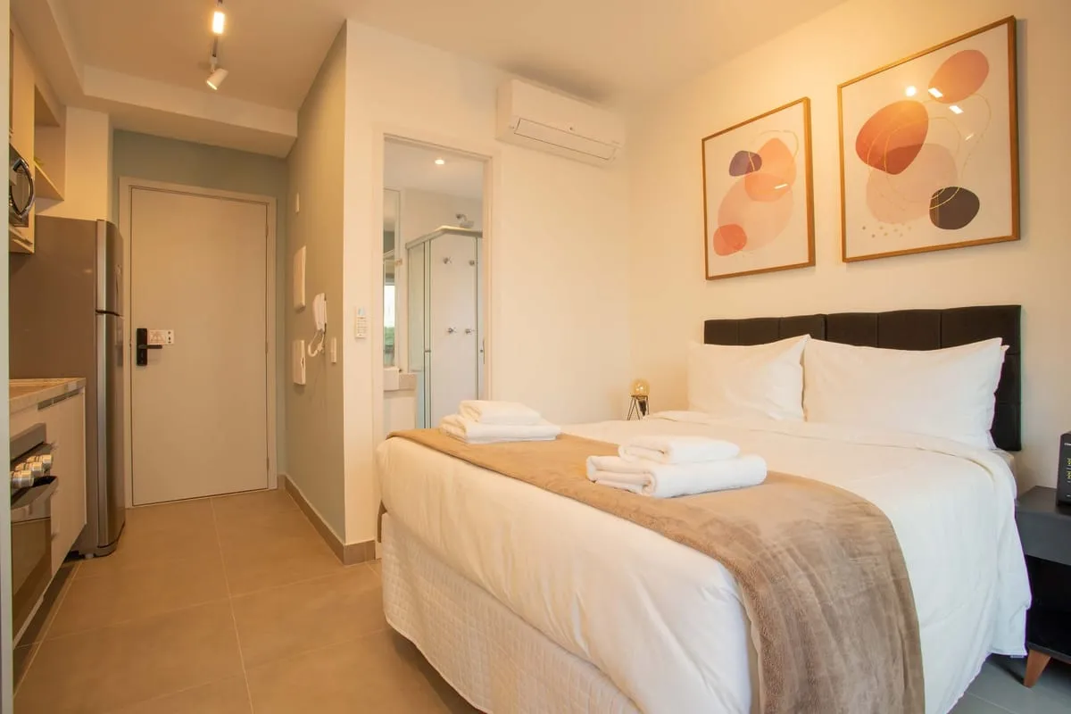 Imagem Apartamento com 1 Quarto para alugar, 25m² - Pinheiros