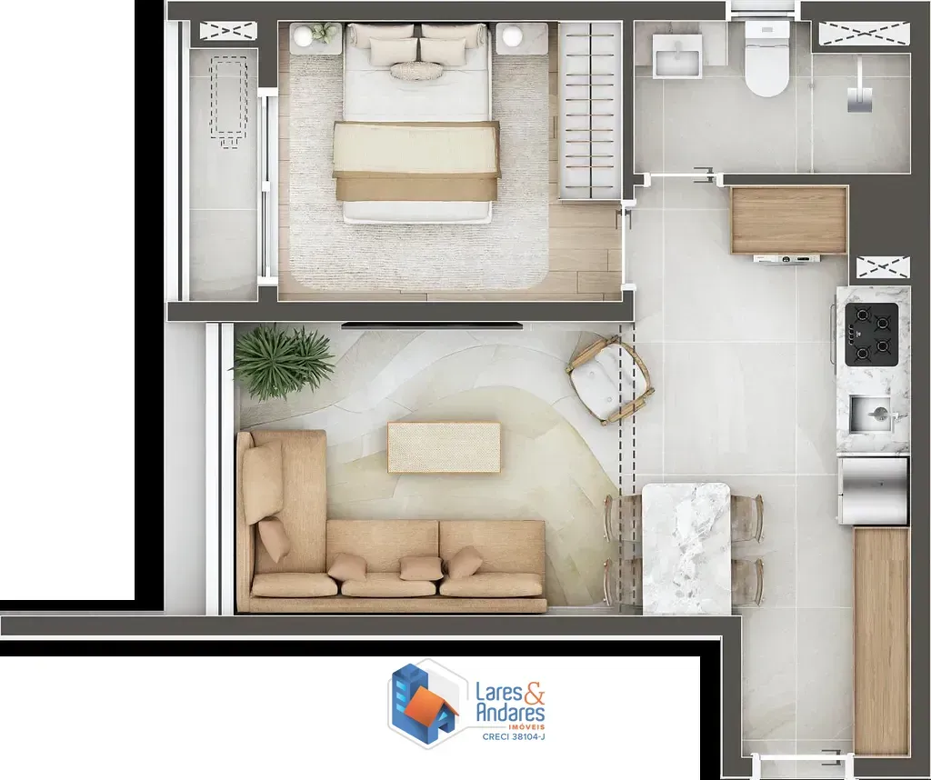 Imagem Apartamento à venda 1 Quarto 36.99M² Pinheiros São Paulo - SP | Matté João Moura - Residencial