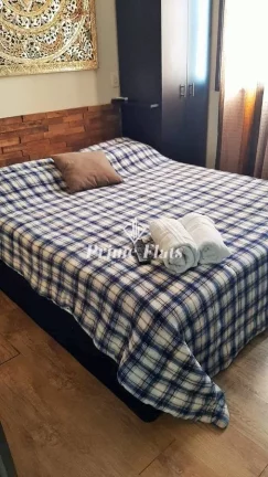 Imagem Flat disponível para locação no Quality Suites Long Stay Vila Olímpia, com 52m², 1 dormitório e 1 vaga